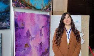 الفنانة أسماء رحو: ريشة أنثى ترسم الحلم وتستحضر الطبيعة من عمق الوجدان