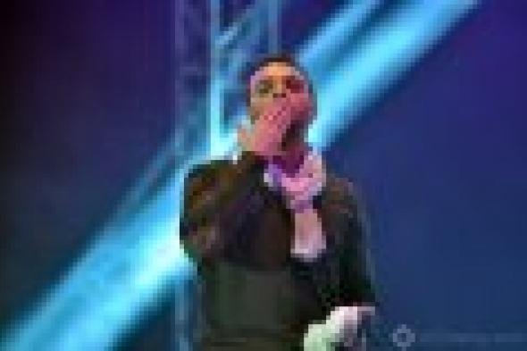 بالصور: رامي صبري يتألق في حفله بمدينة الملاهي "دريم بارك"
