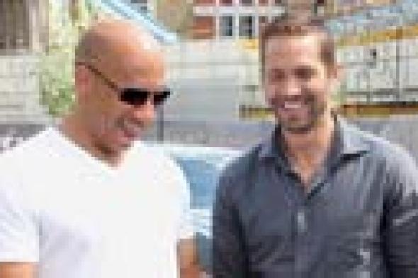 فان ديزل ينشر الصورة الأولى لبول ووكر في "Fast & Furious 7"