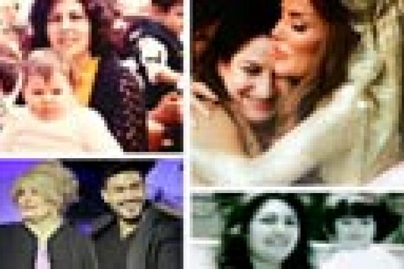 بالصور- هؤلاء النجوم مخلصون لجميل أمهاتهم