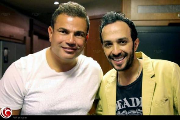 بالصور- تجهيز مسرح عمرو دياب بعد نقل مكان الحفل في الساعات الأخيرة