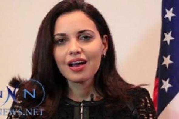 بالصور والفيديو : حسناء سوريه عينها على رئاسة أمريكا