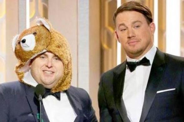 بالفيديو- جونا هيل يسخر من دب The Revenant في حفل "جولدن جلوب".. وهذا رد ليوناردو دي كابريو