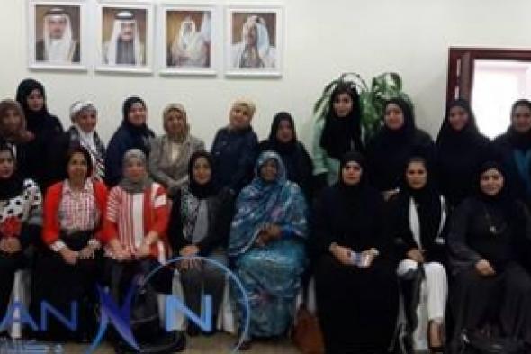 وفد ملتقى المرأة الخليجية العاملة  يزور المجلس الأعلى للمرأة