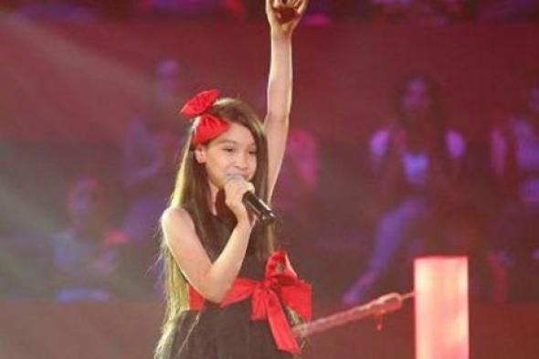 بالفيديو- نانسي عجرم تقفز وتصرخ من إعجابها بجويرية.. وتامر حسني يعترف لطفلة The Voice Kids: بحبك