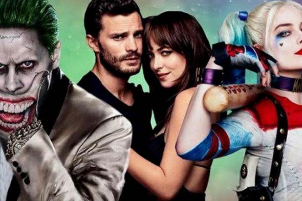 بالفيديو- الجوكر وهارلي كوين على خطي Fifty Shades Of Grey