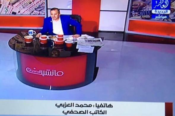 صورة- جابر القرموطي يظهر بعلب كشري على الهواء بعد ارتفاع سعره ويعلن عن افتتاحه "كشري القرموطي"