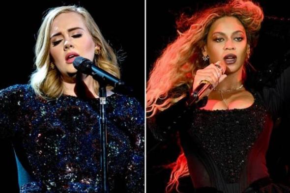 جوائز Grammy 2017 - أديل تغازل بيونسيه بهذه الكلمات