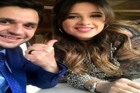 صورة - ياسمين عبد العزيز في الشهور الأخيرة من الحمل برفقة مصطفى خاطر في "هربانة منها"