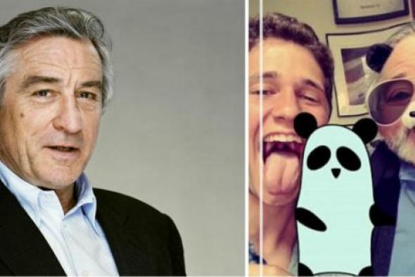 بالفيديو- هذا ما فعله روبرت دي نيرو في أول ظهور له على Snapchat