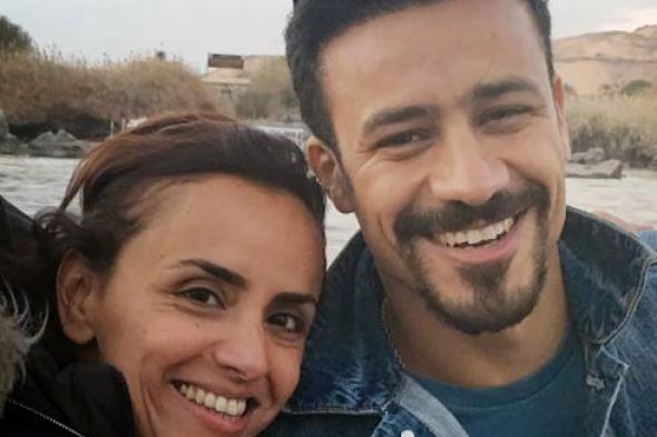 صورة - علا رشدي تهنئ زوجها أحمد داود بمسلسله الجديد "هذا المساء"