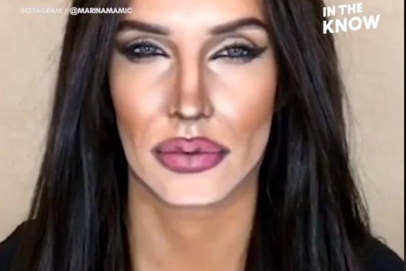 بالفيديو.. خبيرة تجميل تغيّر شكلها لتشبه أبرز المشاهير!