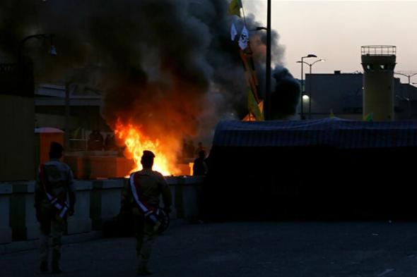 قصف صاروخي يستهدف المنطقة الخضراء وسط بغداد 
#lebanon24
 via @Lebanon24