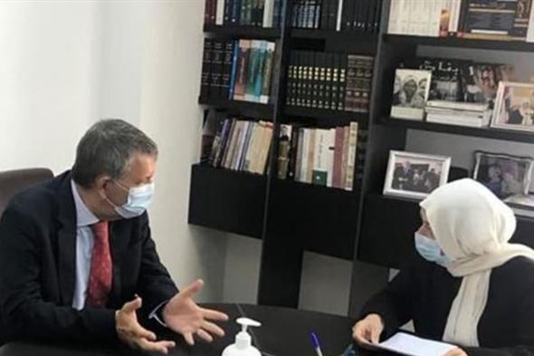 بهية الحريري التقت مفوض عام الأنروا فيليب لازاريني  via @Lebanon24 
#lebanon24