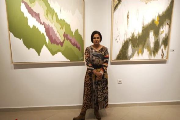 افتتاح معرض "الفجر" للفنانة التشكيلية خديجة الحطاب برواق "living 4 art"